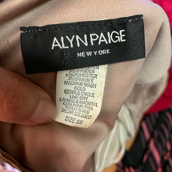 Alyn Paige Halter Gold Dress - Picture 7 of 7